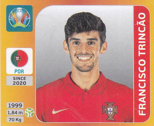 Francisco Trincäo / Portugal / Panini EM 2020 / Basis Bild / Nr.678