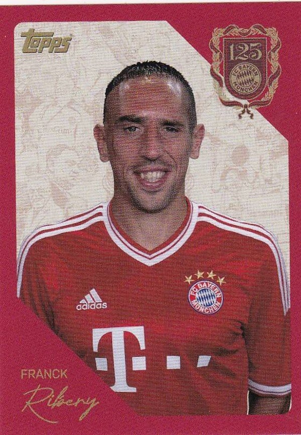 Franck Ribery - Topps 125 Jahre FC Bayern München - Nr. 120