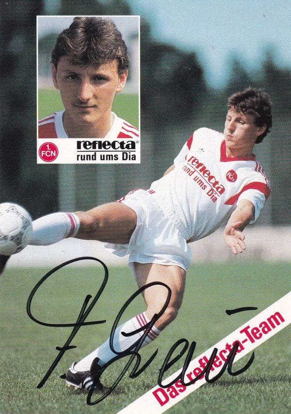 Frank Greiner / 1.FC Nürnberg / Autogrammkarte 1987