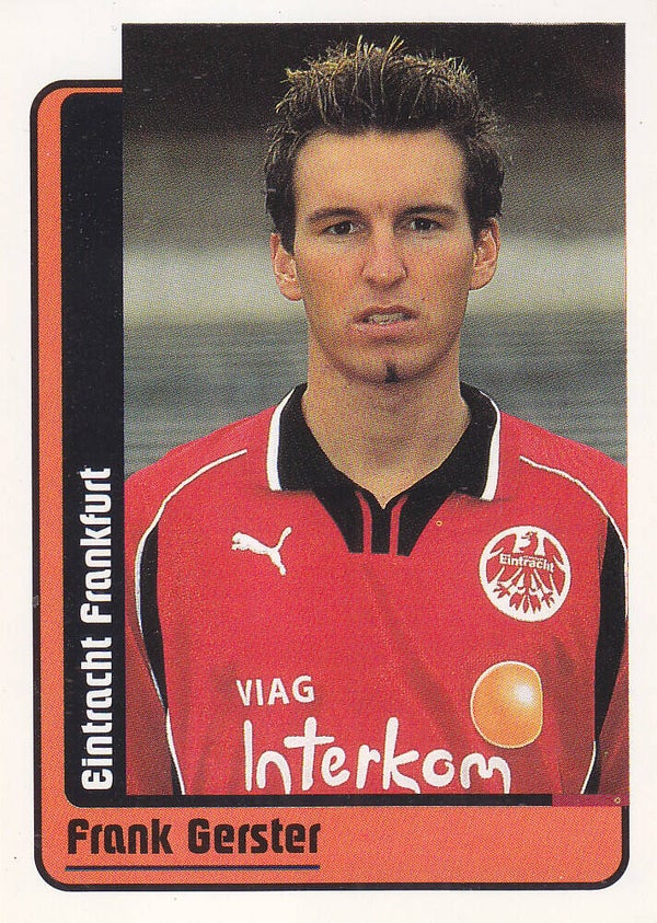 Frank Gerster / Eintracht Frankfurt / Panini Bundesliga 1999 / Basis Bild / Nr.407