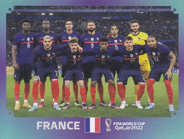 Frankreich Mannschaftsbild