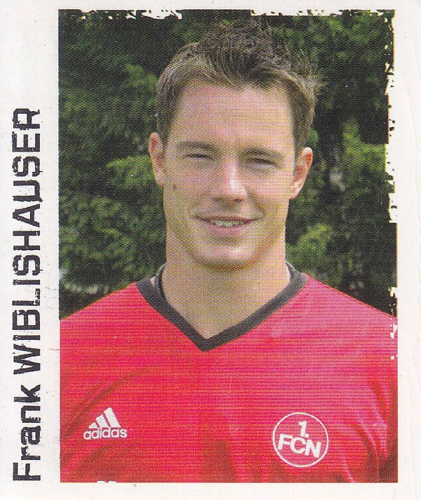 Frank Wiblishauser / 1.FC Nürnberg / Panini Bundesliga 2004 / Basis Bild / Nr.396