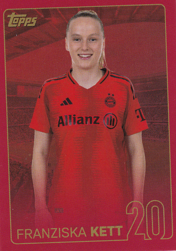 Franziska Kett - FC Bayern München - Topps 125 Jahre FCB - Nr. 225