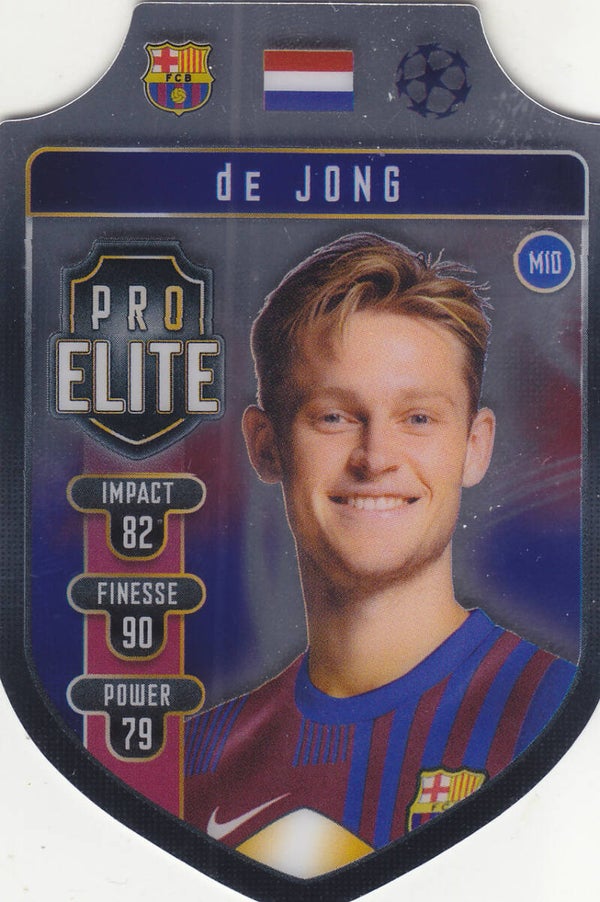 Frencki de Jong / FC Barcelona / Topps Champions League 2021 / Child Karte / Pro Elite / Nr. SH14
