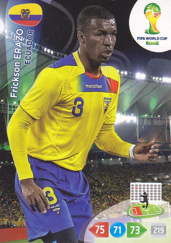 Frickson Erazo / Ecuador / Panini WM 2014 / Fifa World Cup 2014 Brazil / Nr. 121