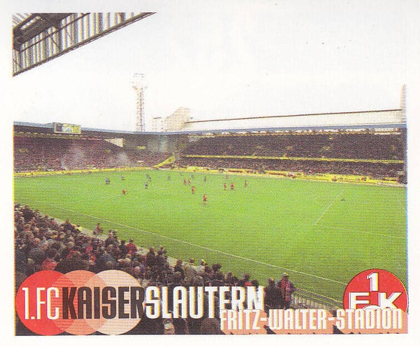 1.FC Kaiserslautern / Panini Bundesliga 2002 /  Fritz Walter Stadion / Nr. 252