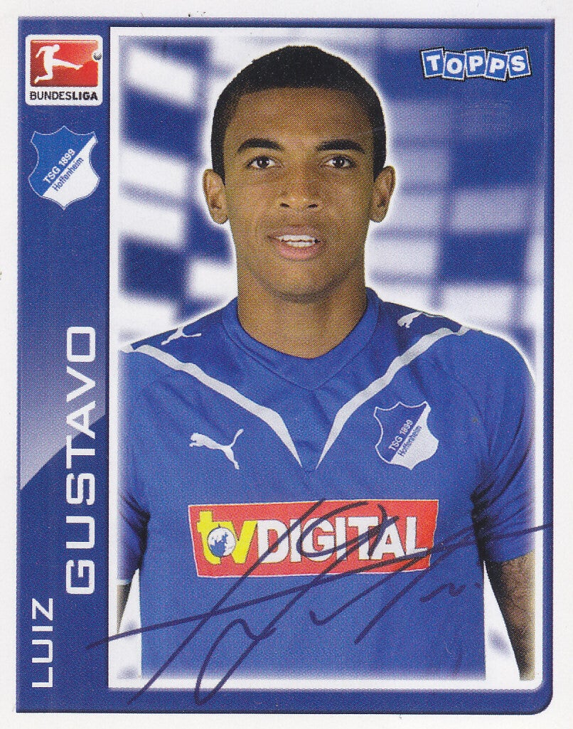 Luiz Gustavo / TSG 1899 Hoffenheim / Topps Bundesliga 2010 / Basis Bild / Nr. 146