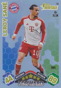 Leroy Sane / FC Bayern München / Topps Champions League 2023 / Heritage Karte / Nr.456