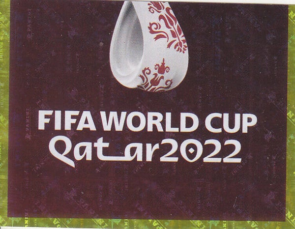 Fifa Logo / Panini WM 2022 / Fifa Wold Cup Quatar 2022 2 / Glitzer / Nr. FWC 7