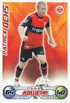Patrick Ochs / Eintracht Frankfurt / Topps Match Attax 2009 / Basis Karte / Nr.74