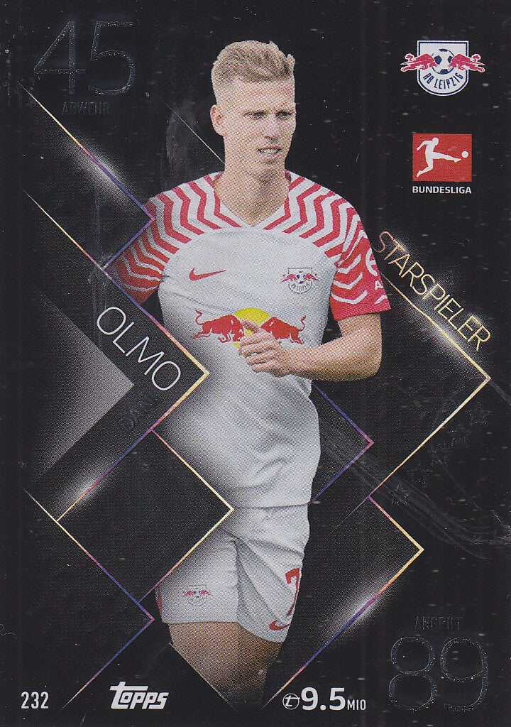 Dani Olmo / RB Leipzig / Topps Match Attax 2023 / Star-Spieler / Nr.232