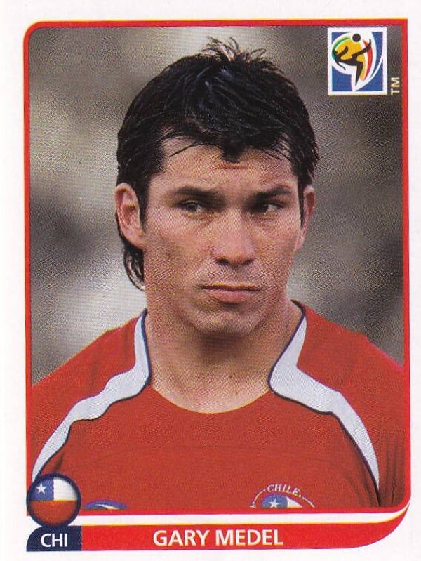 Gary Medel / Chile / Panini WM 2010 / Basis Bild / Nr. 623