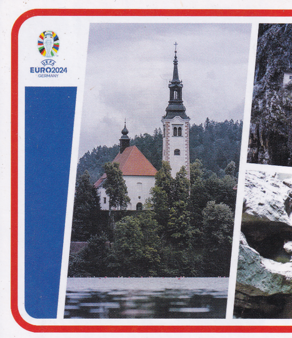 Slovenien - Topps EM 2024 - Gebäude 2 Bild - Nr. SVN P1