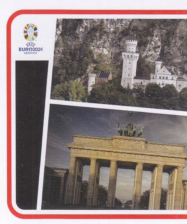 Deutschland / Topps EM 2024 / Gebäude / Teilbild 1 / Nr. GER P1