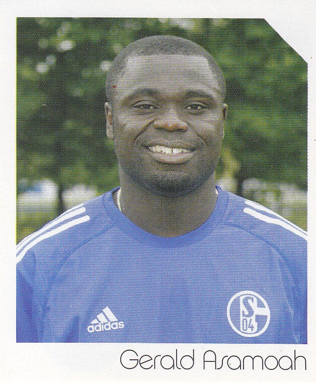 Gerald Asamoah / FC Schalke 04 / Panini Bundesliga 2003 / Basis Bild / Nr. 187