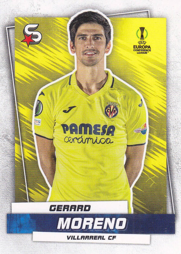 Gerard Moreno / Villareal CF / Topps Super Stars 2022 / Basis Karte / Nr.189