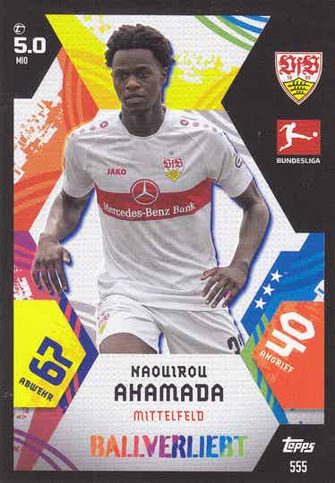 Naouirou Ahamada VFB Stuttgart Ballverliebt Nr.555