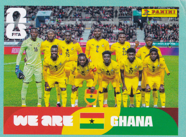 Ghana - Panini WM 2026 - Team Foto - GHA13