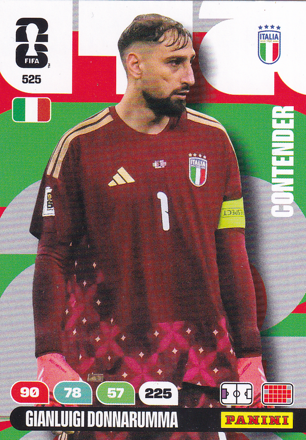 Gianluigi Donnarumma - Italien - Panini WM 2026 - Contender - Nr. 525