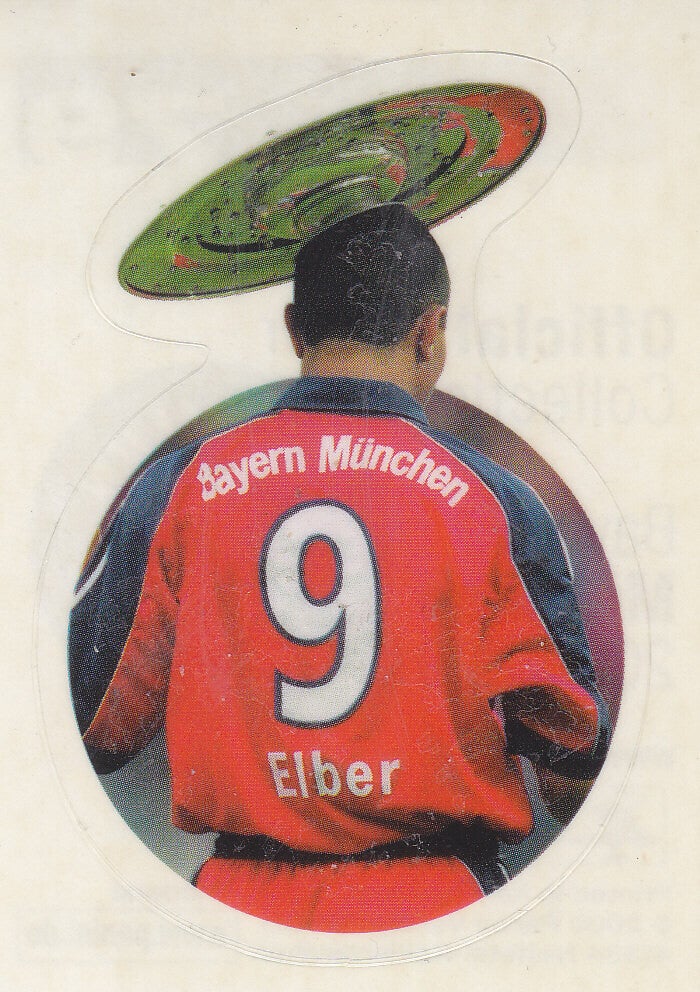 Giovane Elber / FC Bayern München / Panini FCB Collection 2000 / Konturen Bild / Nr.79