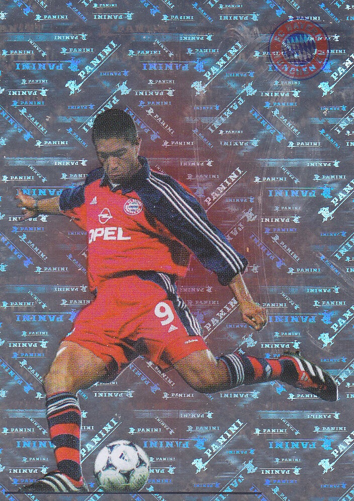 Giovane Elber / FC Bayern München / Panini FCB Collection 2000 / Glitzer Bild / Nr. 75