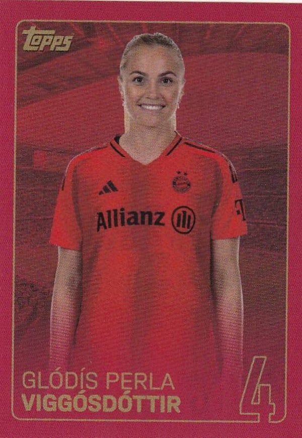 Glodis Perla Viggosdottir - Topps 125 Jahre FC Bayern München - Nr. 207