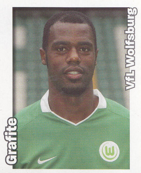 Grafite / VFL Wolfsburg / Panini Bundesliga 2008 / Basis Bild / Nr.488