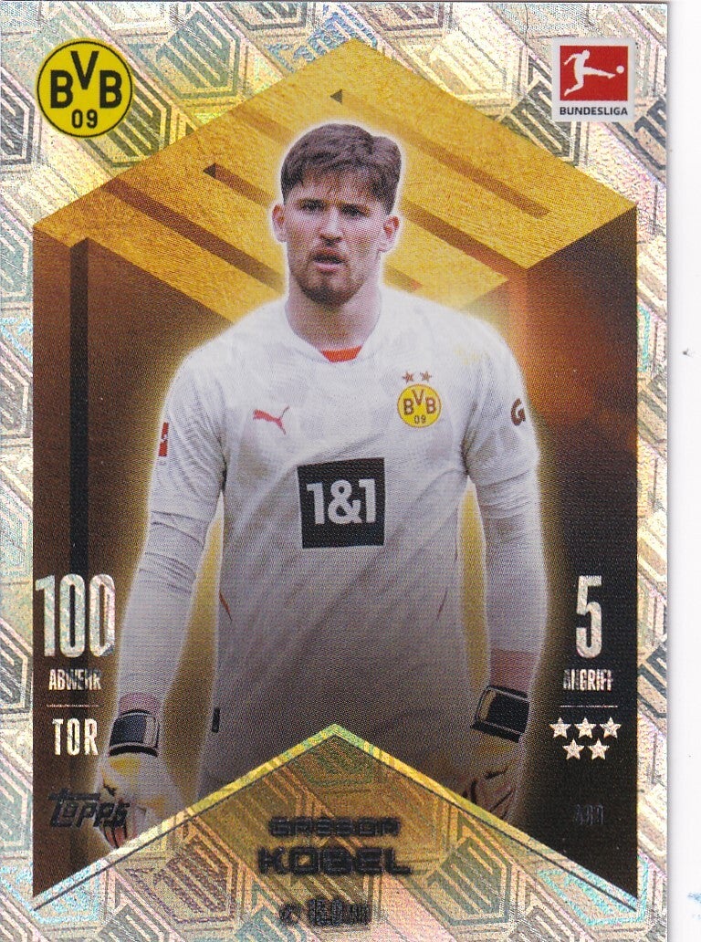 Gregor Kobel - Borussia Dortmund - Topps Match Attax 2024 - Club 100 - Nr. 469