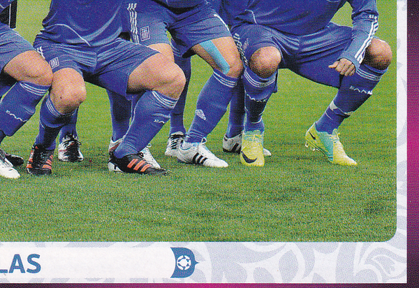Griechenland - Panini EM 2012 - Mannschaftsbild 4 - Nr. 83