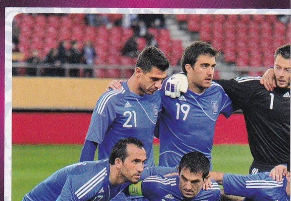 Griechenland - Panini EM 2012 - Mannschaftsbild 1 - Nr. 80