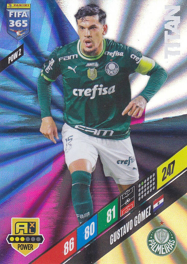 Gustavo Gomez Palmeiras Titan Karten Nr. POW 2