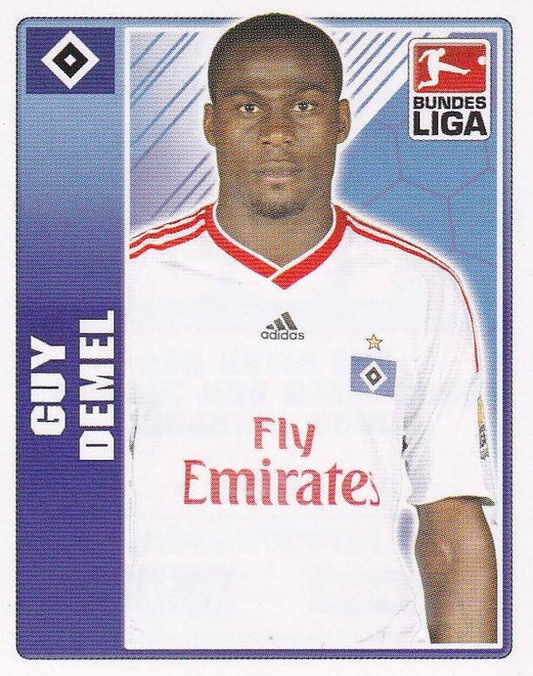 Guy Demel / Hamburger SV / Topps Bundesliga 2009 / Basis Bild / Nr. 135