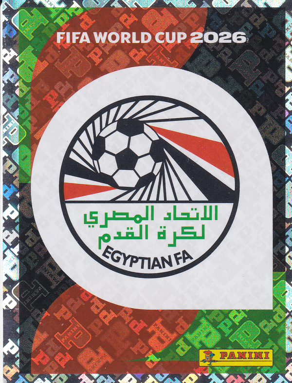 Ägypten - Panini WM 2026 - Vereinslogo - Glitzer - EGY1