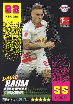 David Raum RB Leipzig Basis Karte Nr.474
