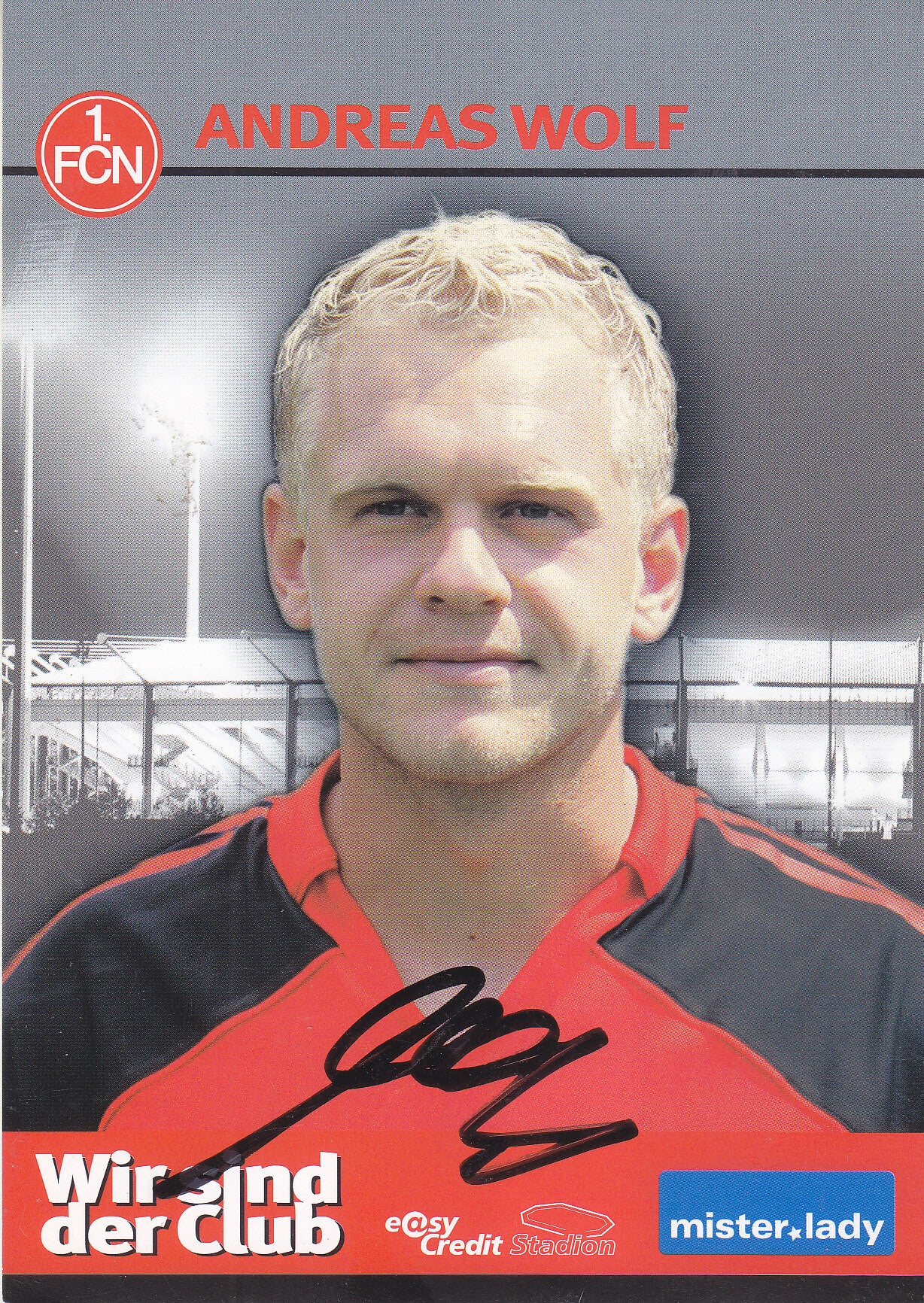 Andreas Wolf 1.FC Nürnberg