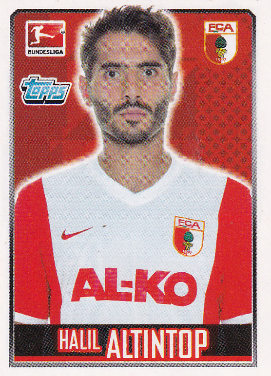 Halil Altintop - FC Augsburg - Topps Bundesliga 2014 - Basis Bild - Nr. 14