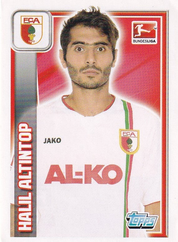 Halil Altintop - FC Augsburg - Topps Bundesliga 2013 - Basis Bild - Nr. 16