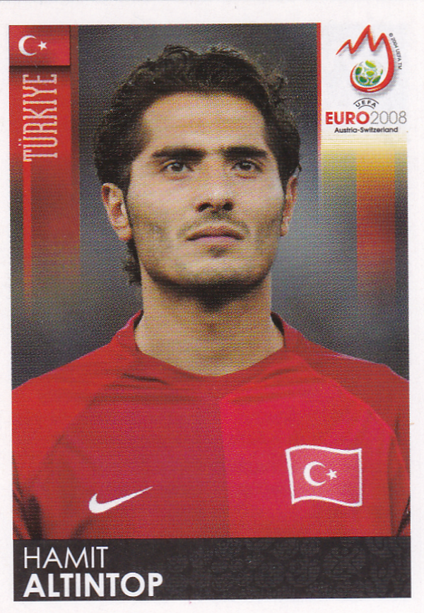 Hamit Altintop - Türkei - Panini EM 2008 - Basis Bild - Nr. 139