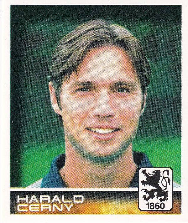 Harald Cerny / TSV 1860 München / Panini Bundesliga 2001 / Basis Bild / Nr. 372