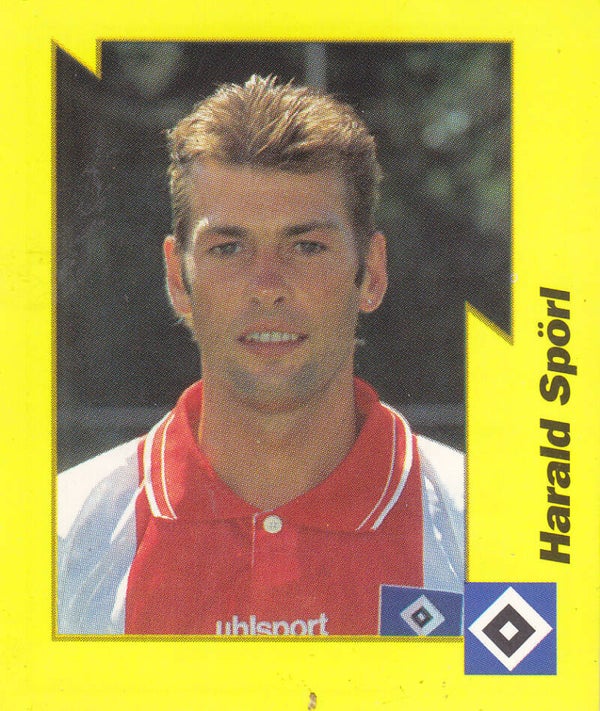 Harald Spörl / Hamburger SV / Panini Bundesliga / Basis Bild / Gelbe Serie / Nr.78