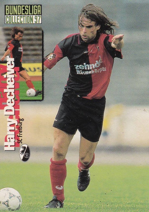 Harry Decheiver / SC Freiburg / Panini Bundesliga 1997 / Basis Karte / Nr. 132