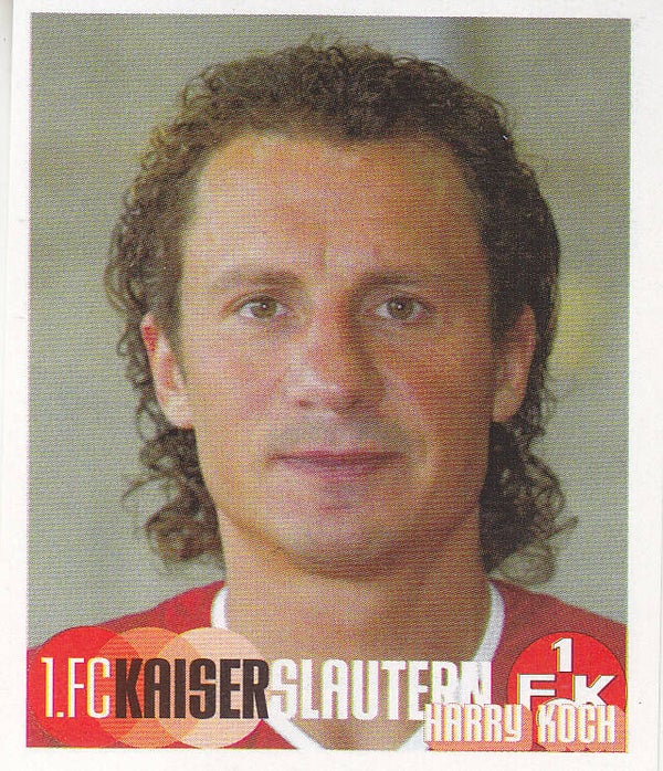 Harry Koch / 1.FC Kaiserslautern / Panini Bundesliga 2002 / Basis Bild / Nr. 255