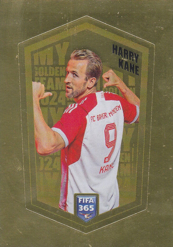 Harry Kane / FC Bayern München / Panini Fifa 365 Jahr 2024 / My Golden Team / Nr. KAN