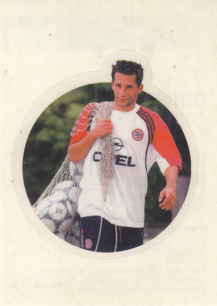 Hasan Salihamidzic / FC Bayern München / Panini FCB Collection 2000 / Kontur Sticker / Nr. 73