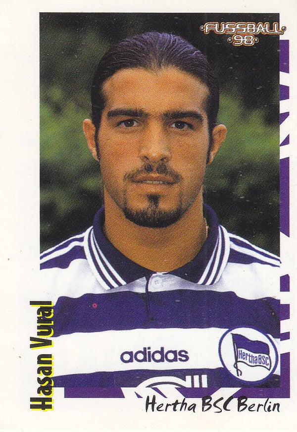 Hasan Vural / Hertha BSC Berlin / Panini Bundesliga 1998 / Basis Bild / Nr. 475