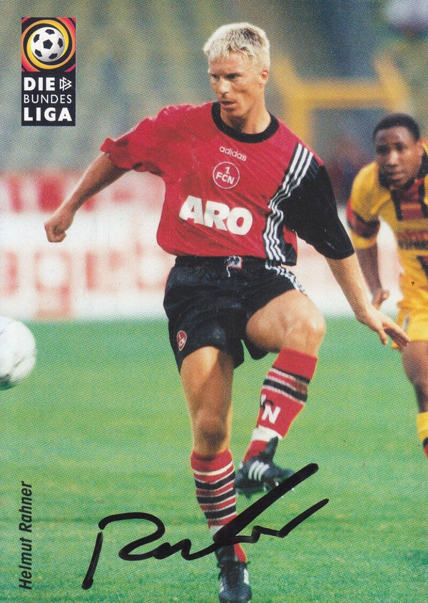 Helmut Rahner - 1.FC Nürnberg - Autogrammkarte 1997