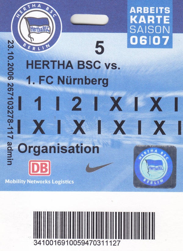 Hertha BSC - 1.FCN 2006