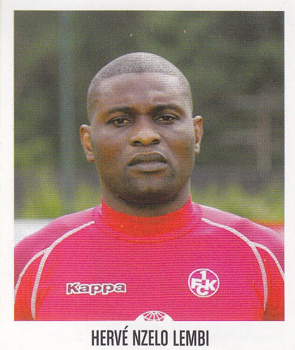 Herve Nzelo Lembi / 1.FC Kaiserslautern / Panini Bundesliga 2005 / Basis Bild / Nr.260