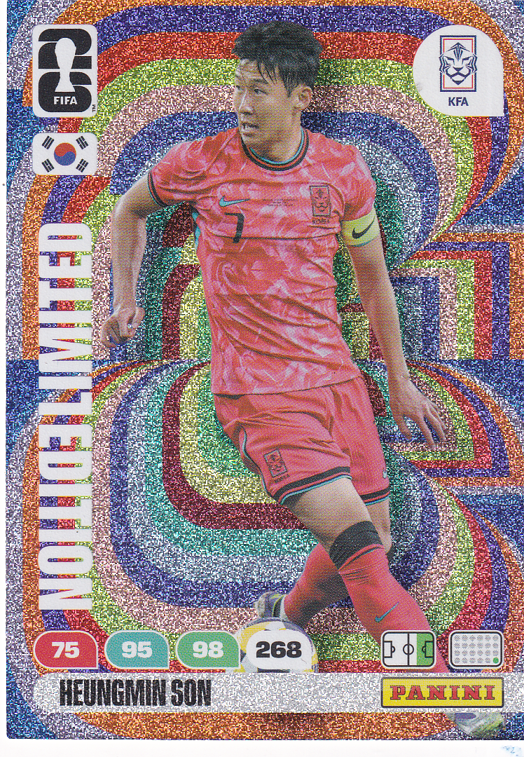 Heung Min Son - Südkorea - Panini WM 2026 - Limited Edition