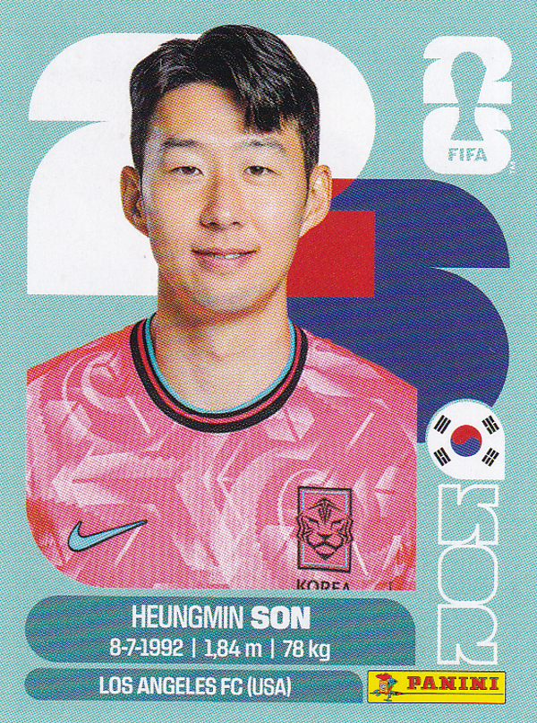 Heung Min Son - Südkorea - Panini WM 2026 - Basis Bild - KOR18